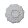Plat décoratif en cuivre avec émaillage Minakari persan floral