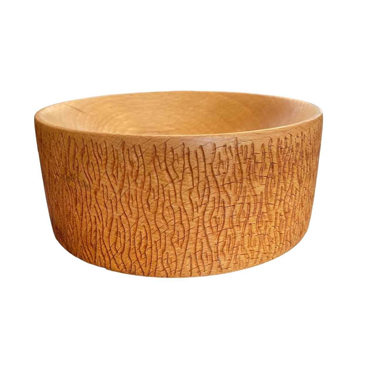 Bol décoratif en bois fait main style rustique modèle Fariba