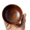 Bol décoratif en bois minimaliste et rustique