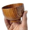 Bol décoratif en bois minimaliste et rustique