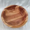 Bol décoratif en bois rustique fait de bois de noyer, cerisier et bois de forêt sauvage