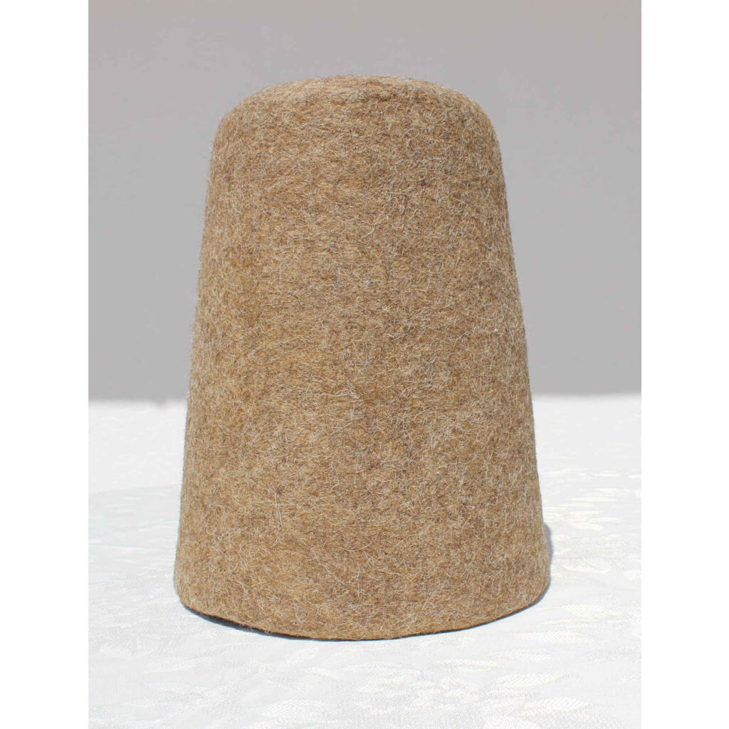 Chapeau Derviche Iranien 100% Laine Fait à la Main pour la Danse Soufie