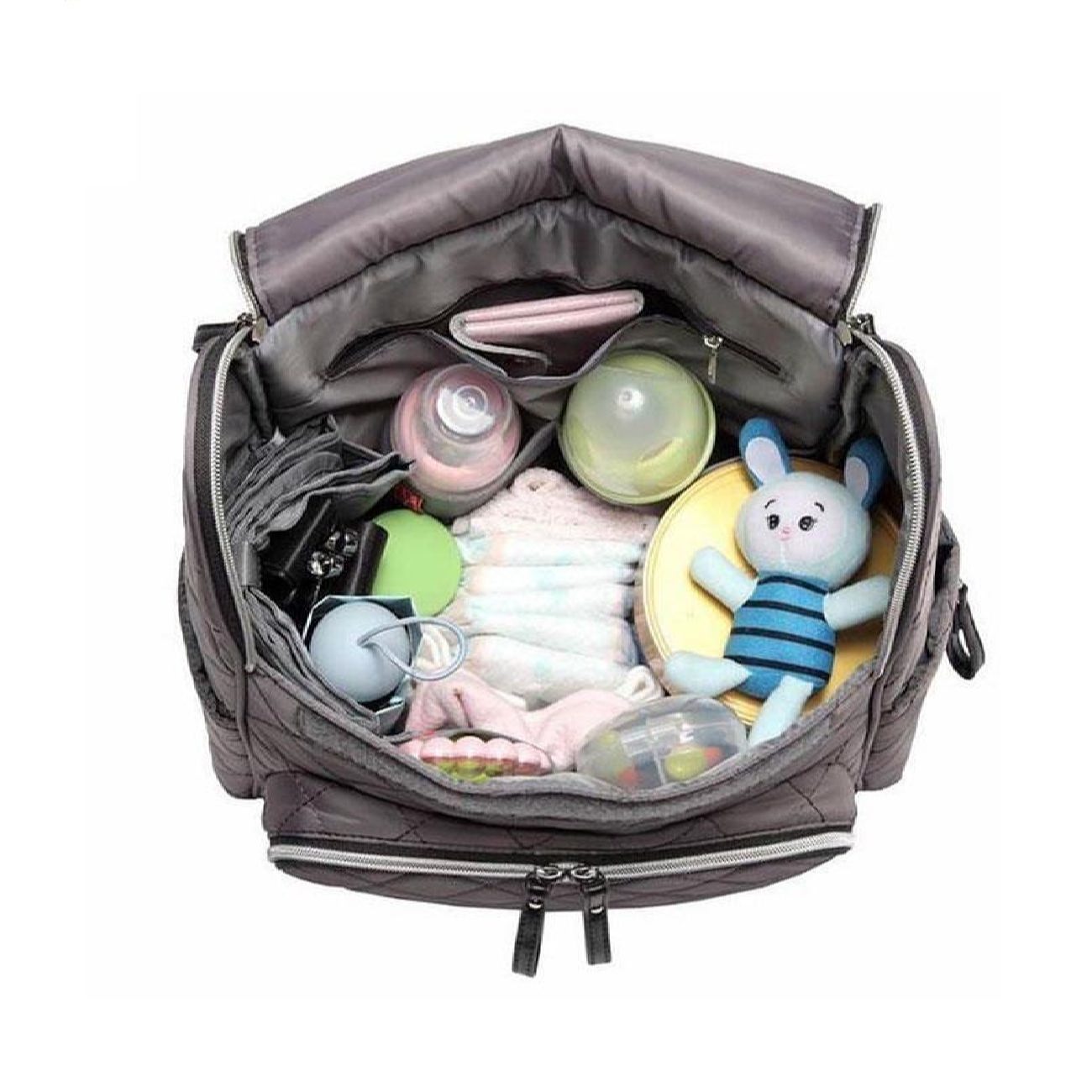Sac à dos pour accessoires de bébé avec bretelles réglables