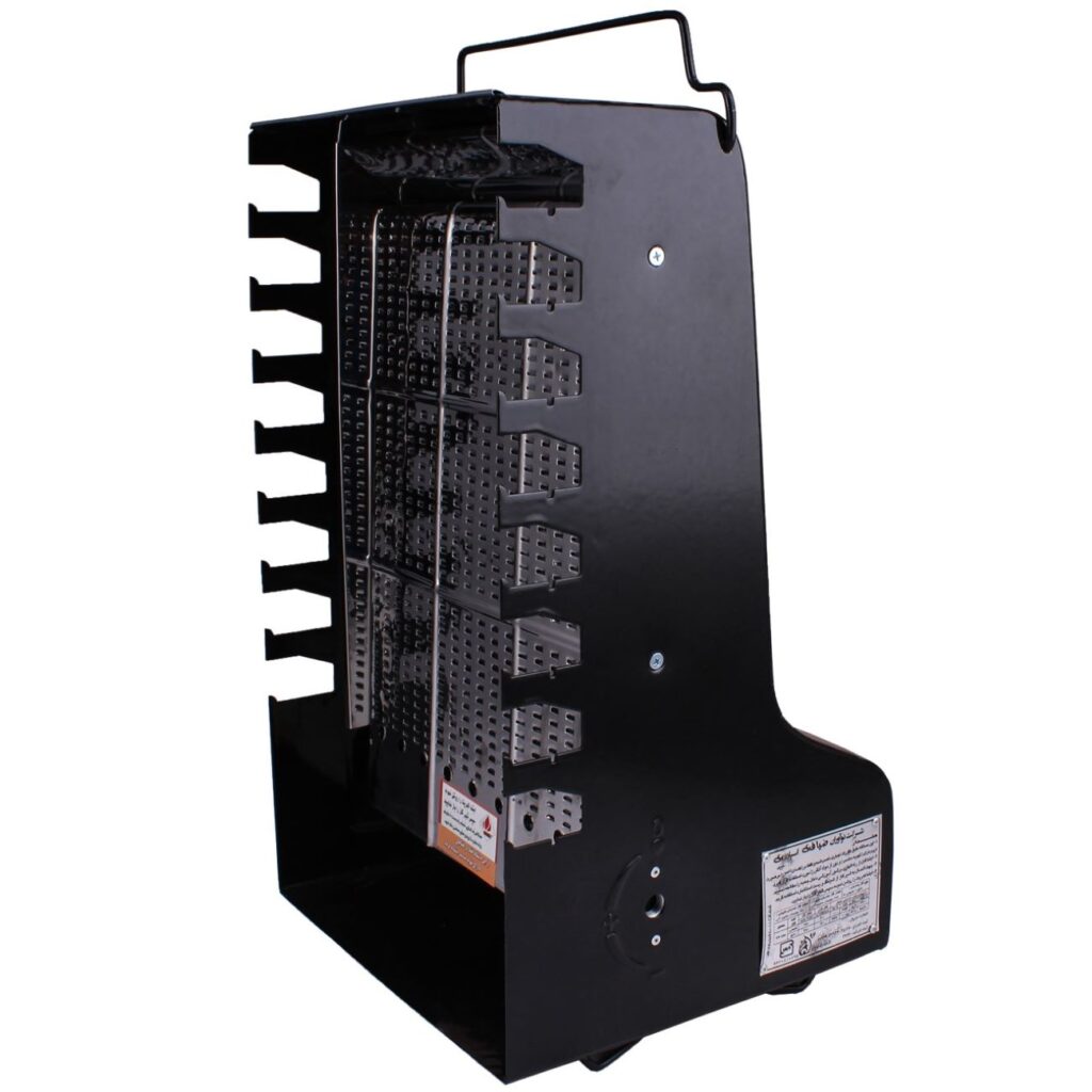 Grill à Gaz Vertical pour Kebab avec Support de Brûleur à 8 Brochettes