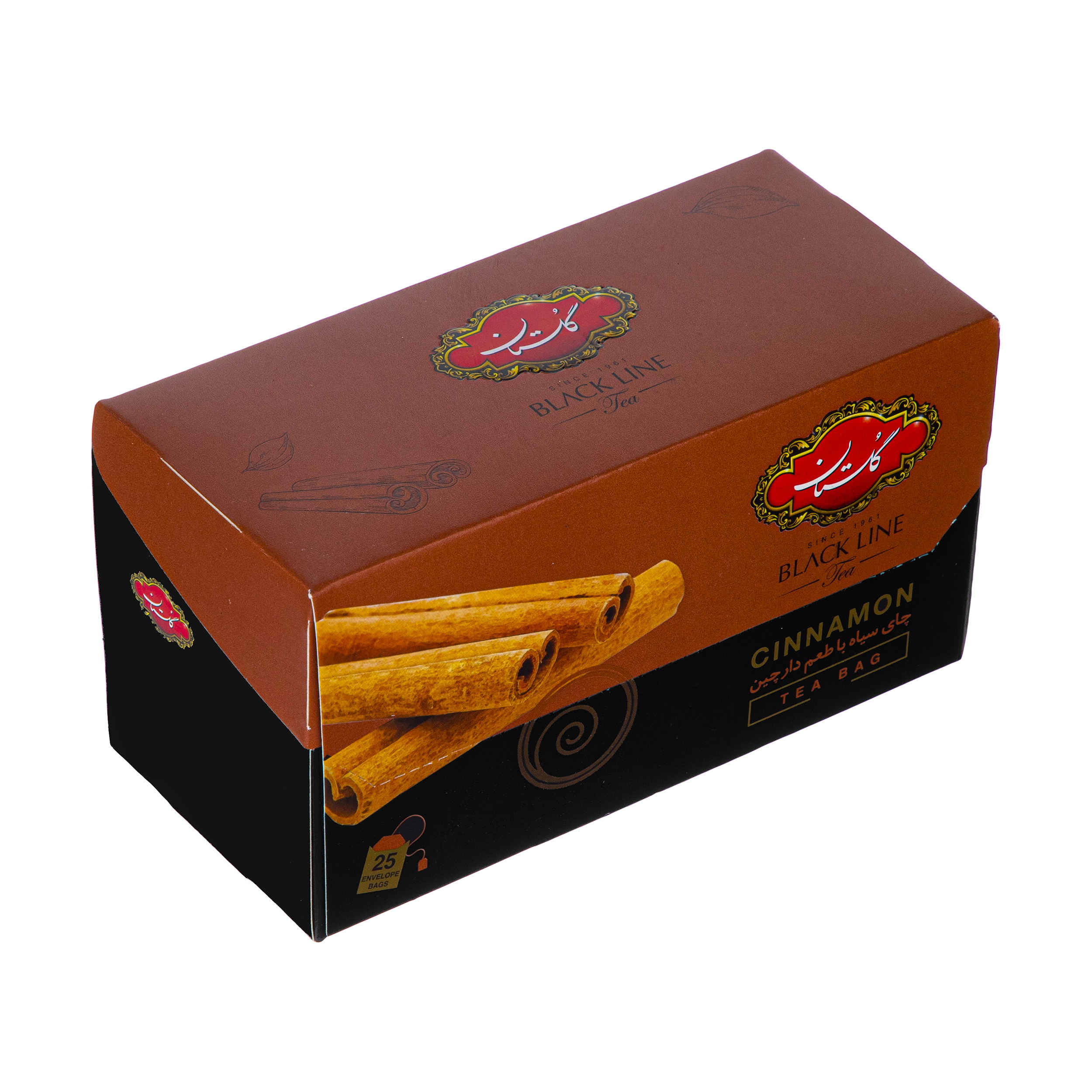 Thé Noir Arômatisé à la Cannelle Golestan (Paquet de 25 x5)