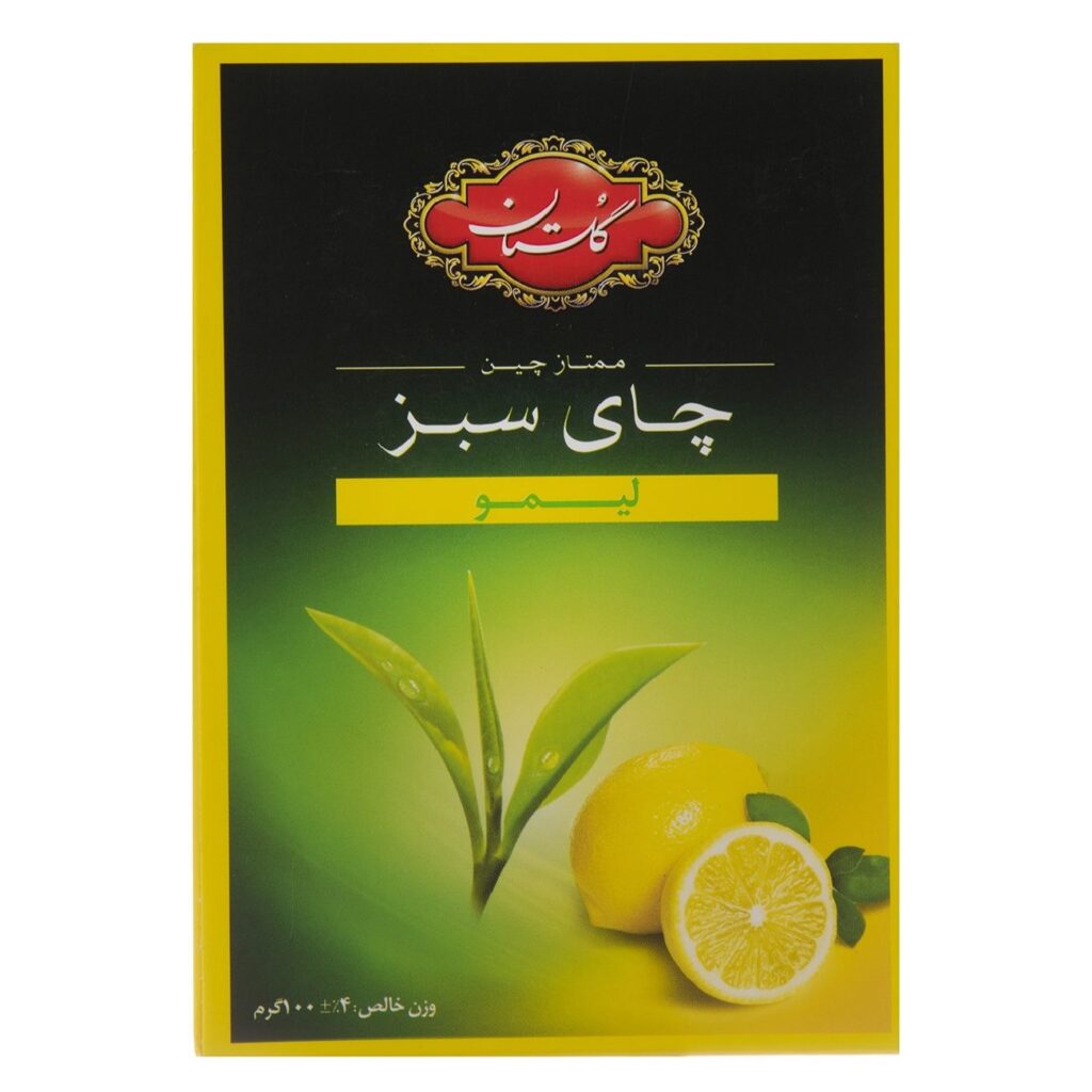 Thé Vert Aromatisé au Citron Golestan 100 gr (7x)