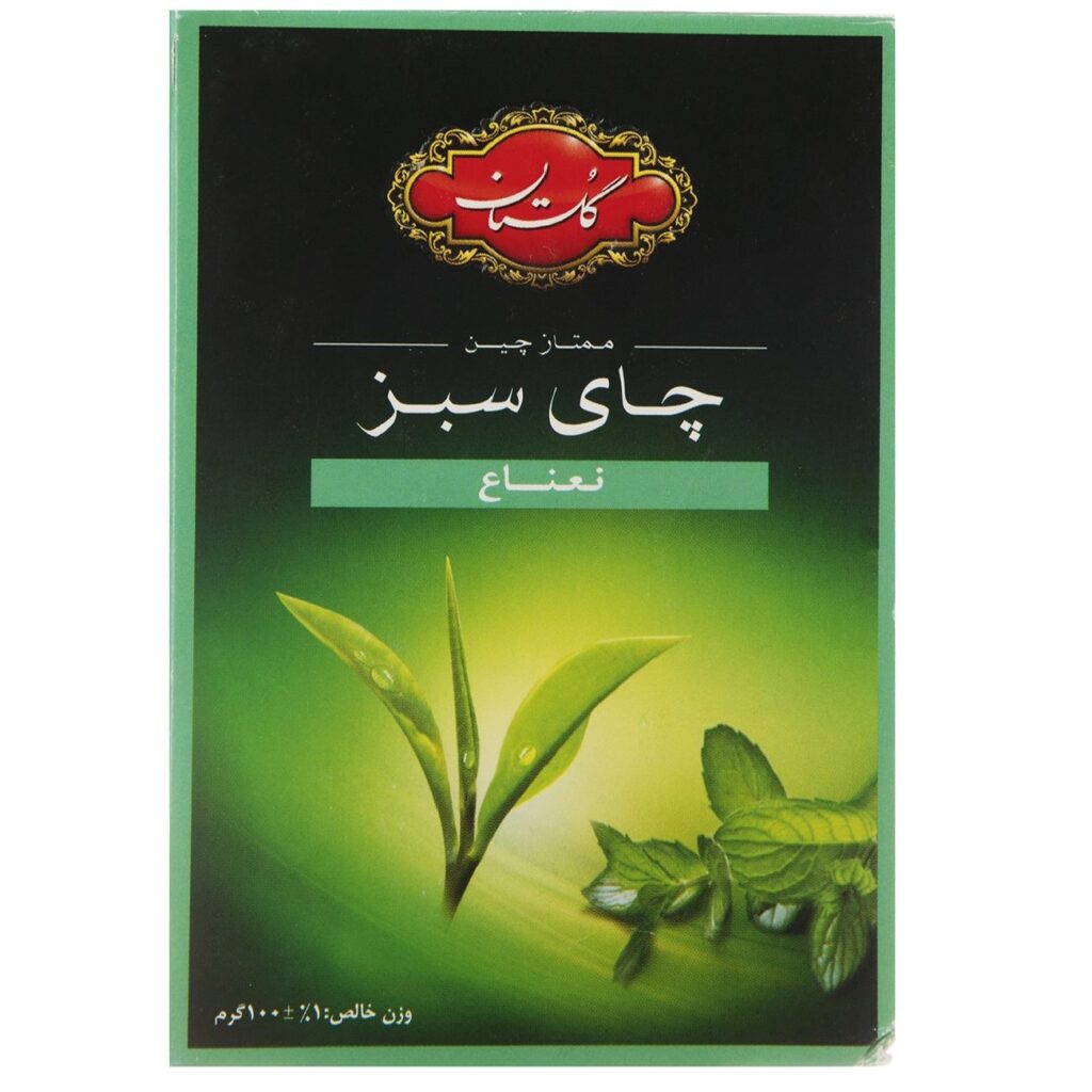 Thé Vert Aromatisé à la Menthe Golestan 100 gr (7x)