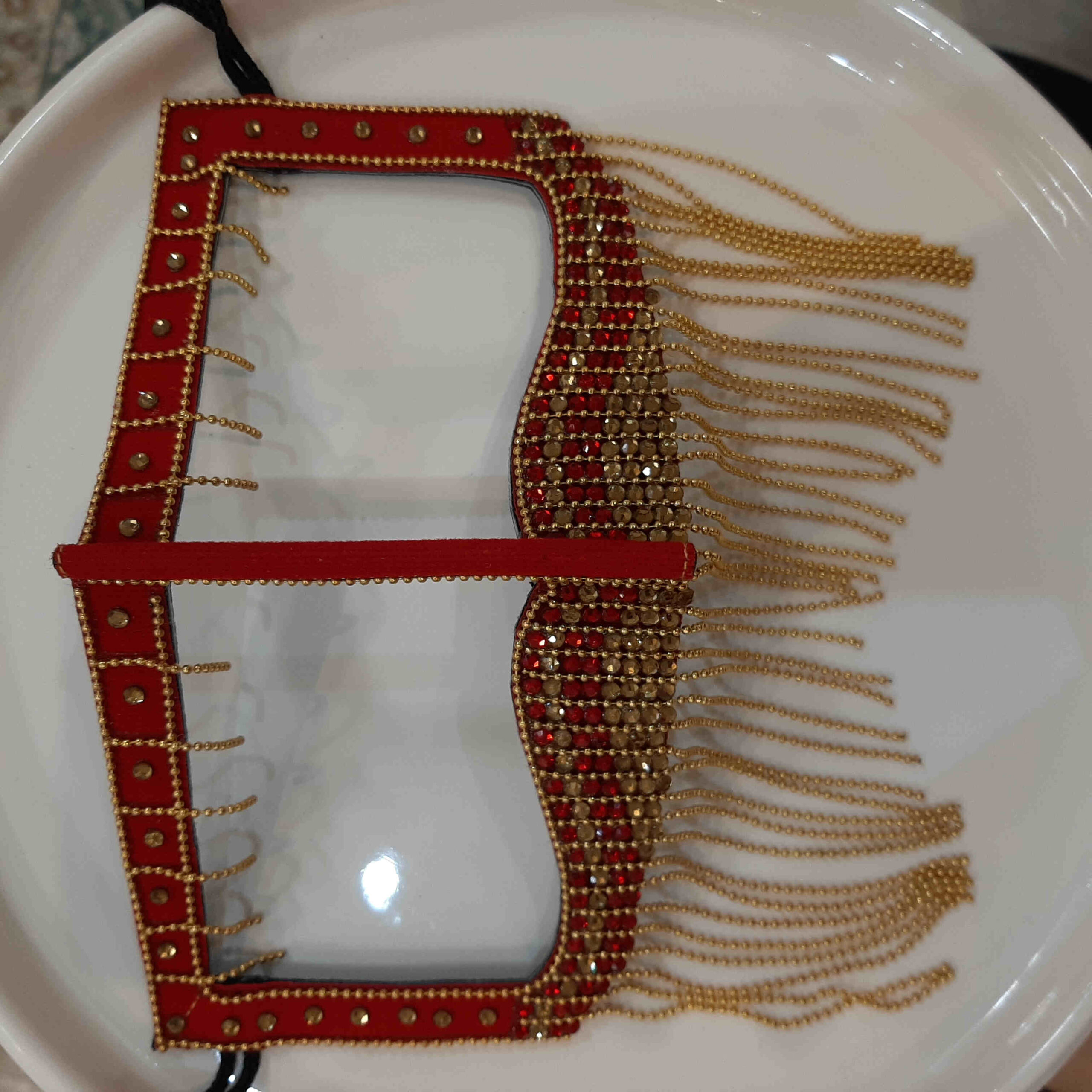 Burqa Omanienne Fait à la Main – Burqa du Golfe