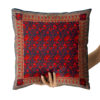 Ensemble de housses de coussin traditionnelles à motifs cachemire et floral - Hazan réversibles (lot de 2)