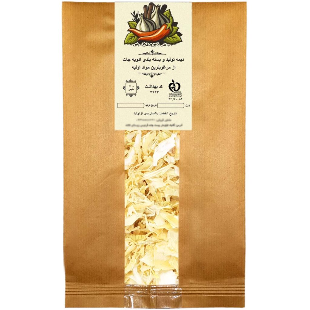 Flocons d’oignon séché biologique – 500 g