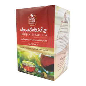 Thé Noir Arômatisé à la Bergamote Lahijan Refah Iranien (4 Paquets)