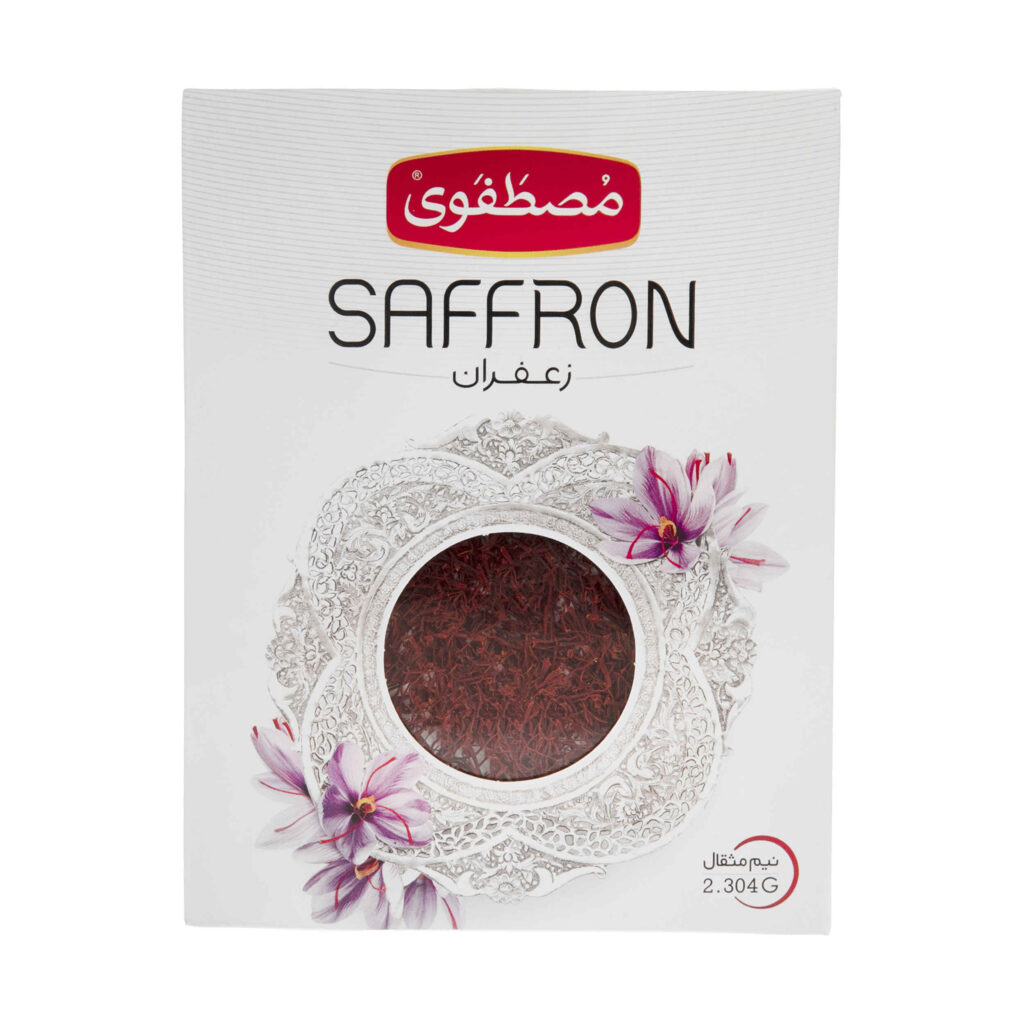 Safran iranien authentique Mostafavi Talc Top Sargol 2.304g