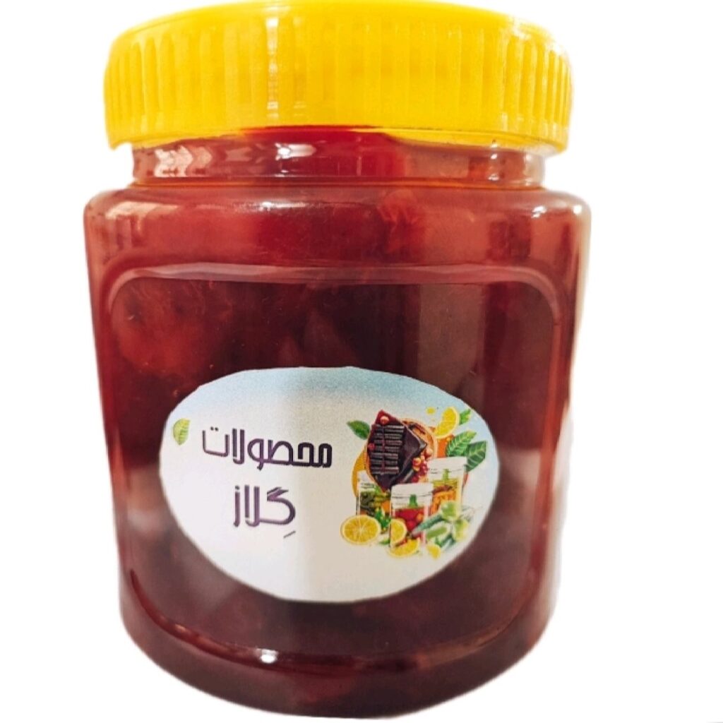 Torshak Persan aux Pêches et Abricots Mixtes en Sirop – Tartinade Acidulée aux Fruits, 450 gr