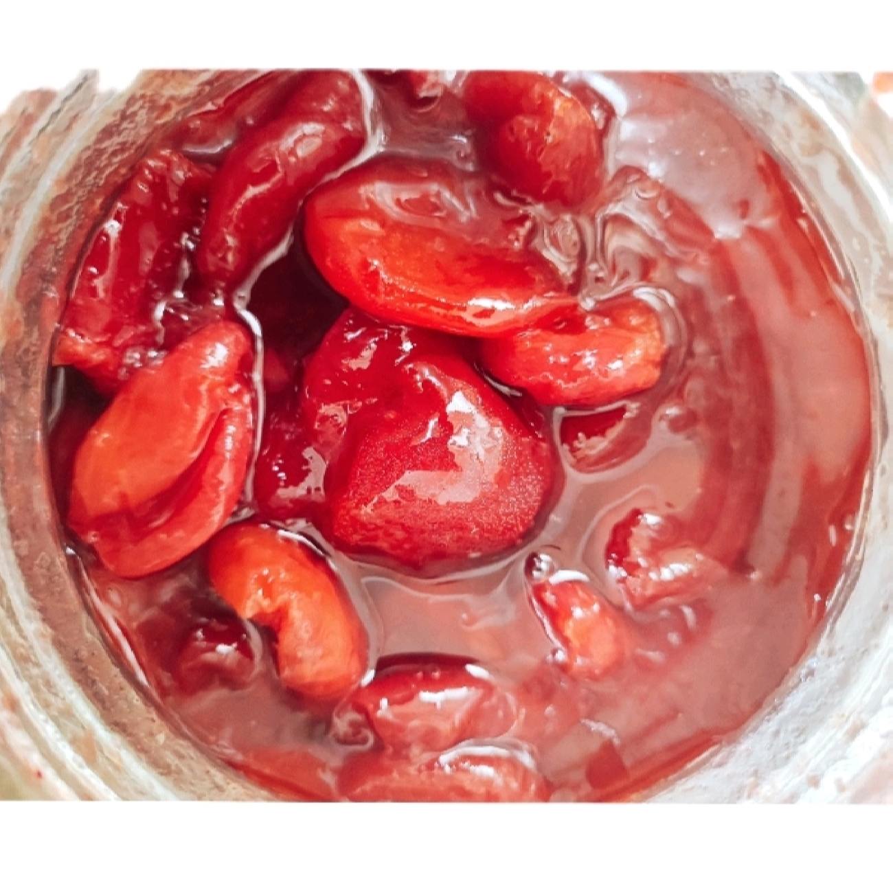 Torshak Persan aux Pêches et Abricots Mixtes en Sirop – Tartinade Acidulée aux Fruits, 450 gr