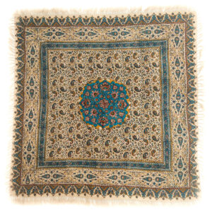 Chemin de Table Tapis Persan Tissé à la Main Style Qashqai Marron