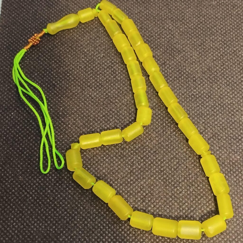 Chapelet afghan Shah Maghsoud – 33 perles de prière Misbaha