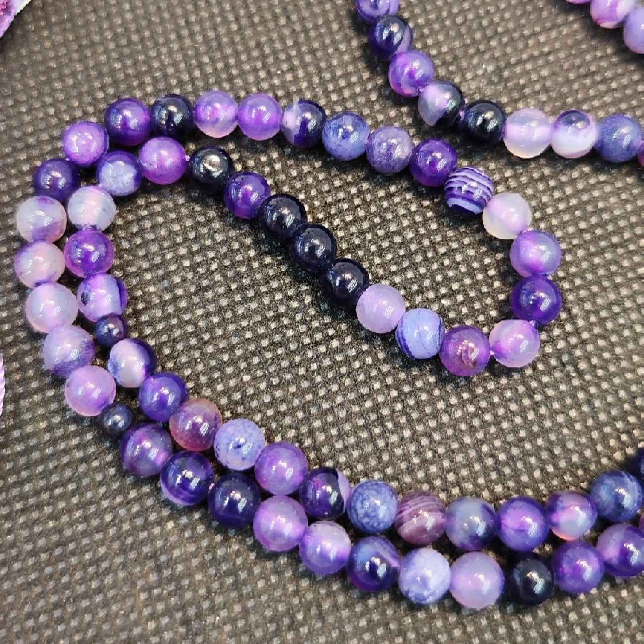 Chapelet islamique en améthyste avec 101 perles