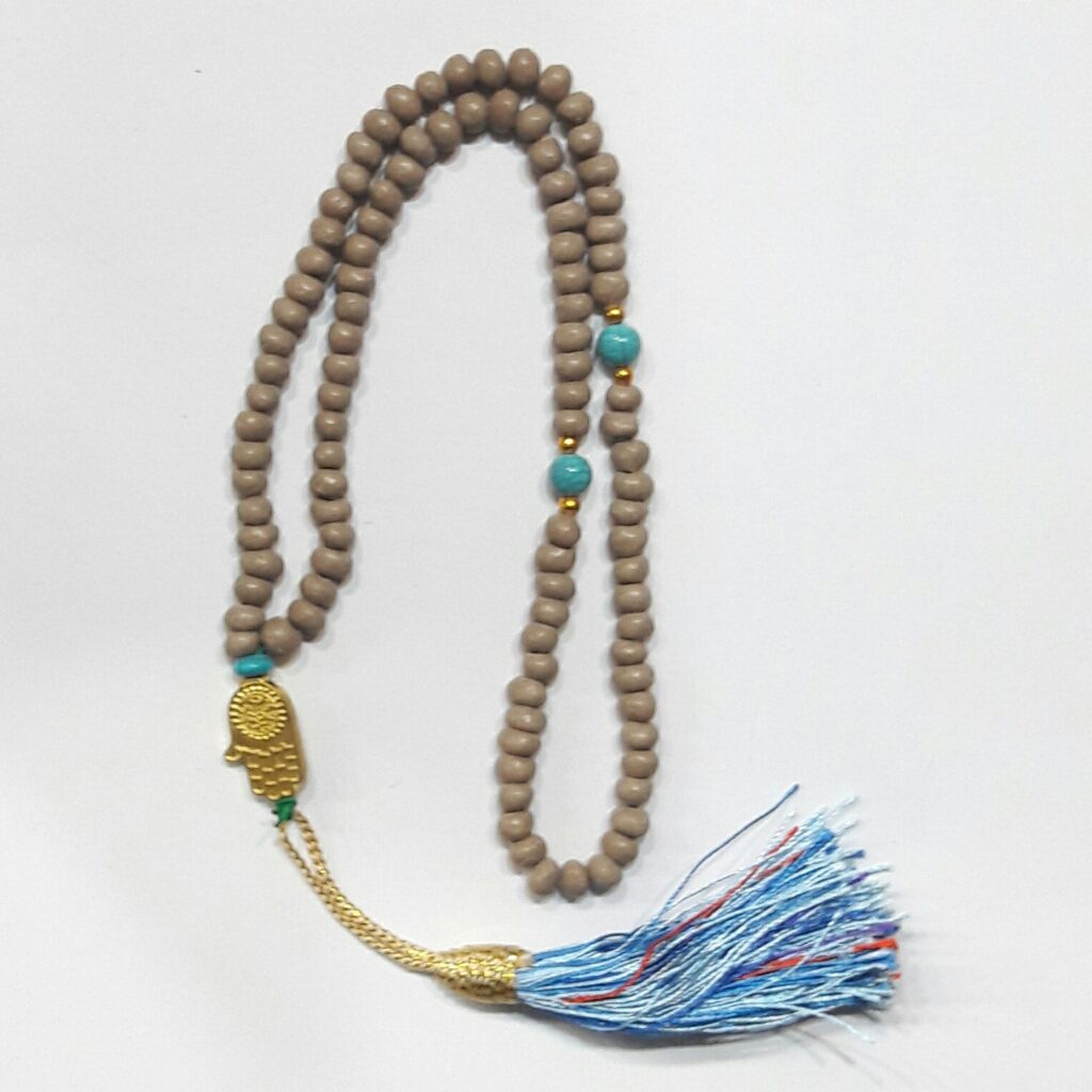 Chapelet islamique de Karbala – 101 perles avec Khak-e-Shifa pour chiite Javed