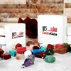 Bracelet en cuir islamique avec pierre agate pour homme modèle Ya Hossein