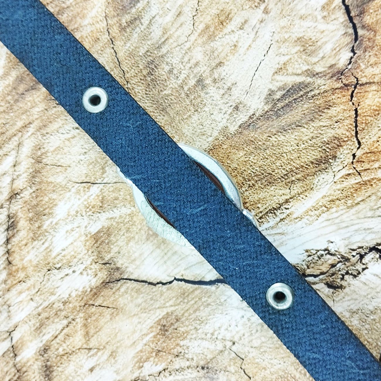 Bracelet en cuir islamique avec pierre agate pour homme modèle Ya Hossein