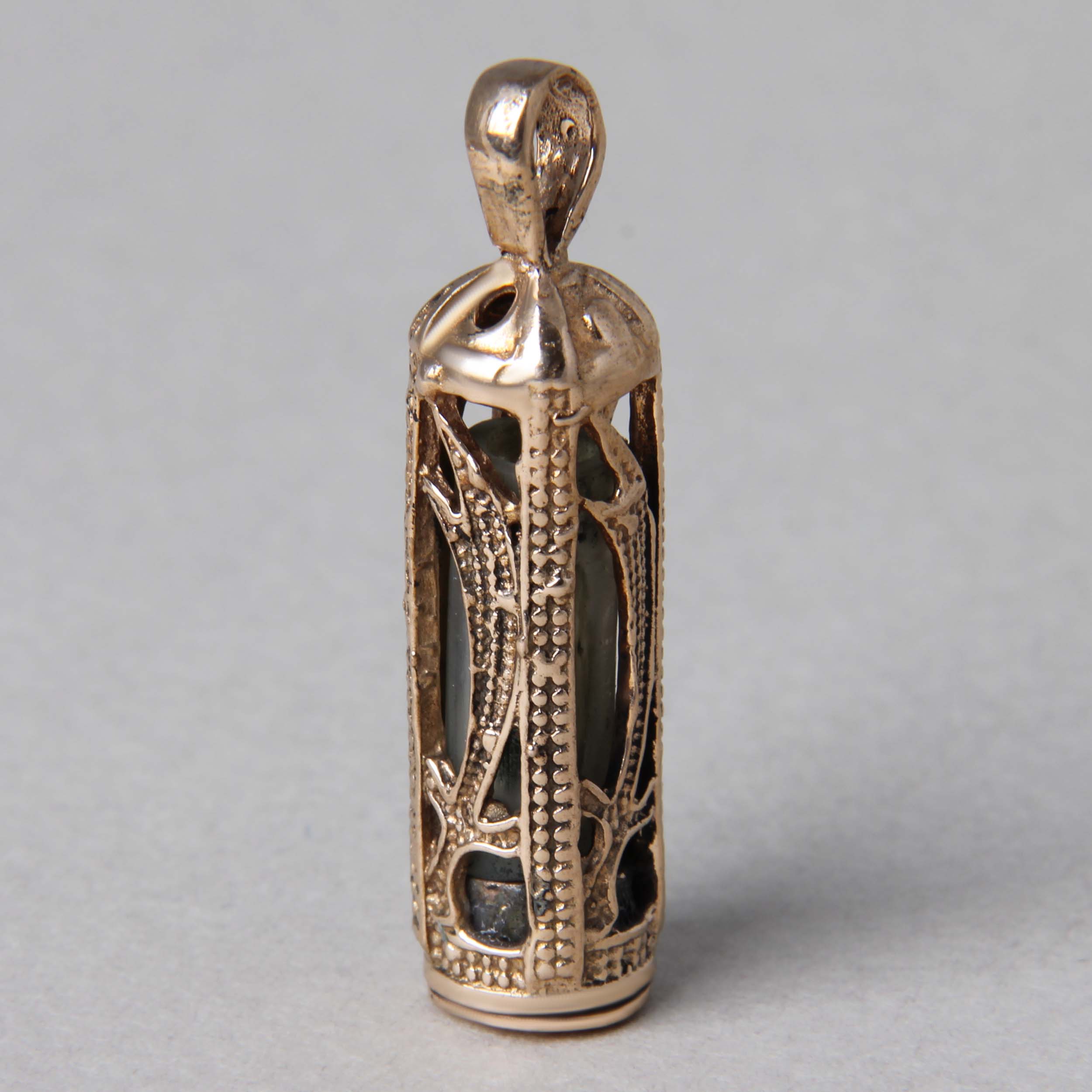 Bijou en argent islamique avec Hirz de l’Imam Jawad pour chiites