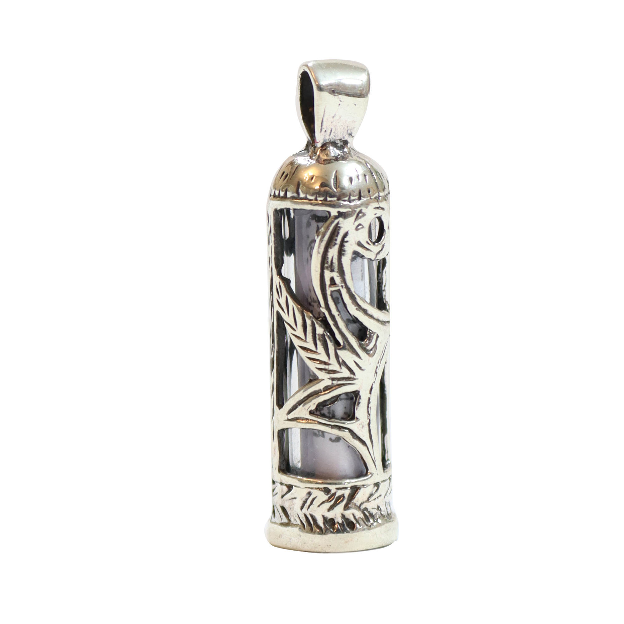 Bijou en argent islamique pour les chiites avec Hirz de l'Imam Jawad