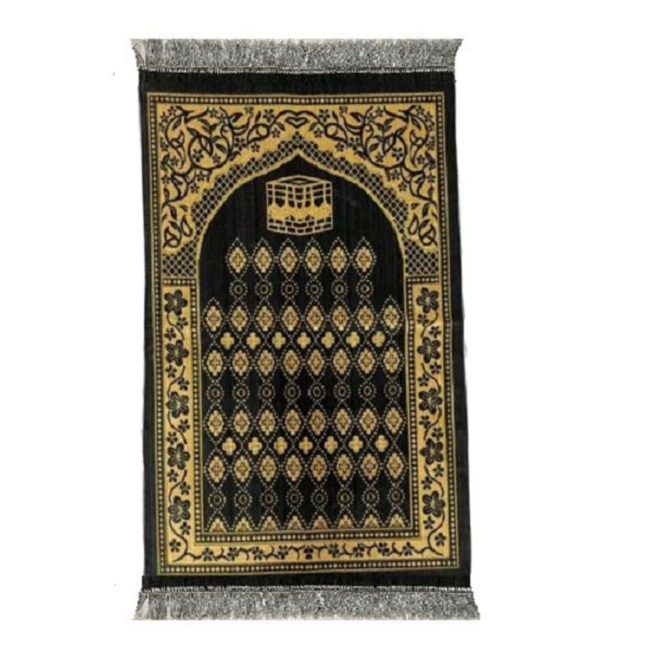 Tapis de prière islamique en velours Janamaz Sajadah rembourré