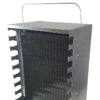 Grill à Gaz Vertical pour Kebab - Sans Fumée avec 8 Brochettes pour Utilisation Intérieure et Extérieure