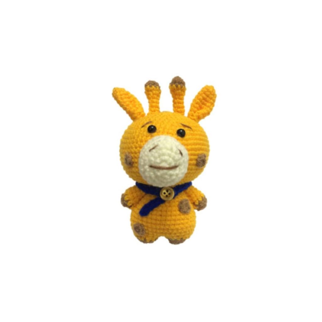 Amigurumi Girafe en Peluche – Jouet en Crochet Fait Main | Charmant et Confortable