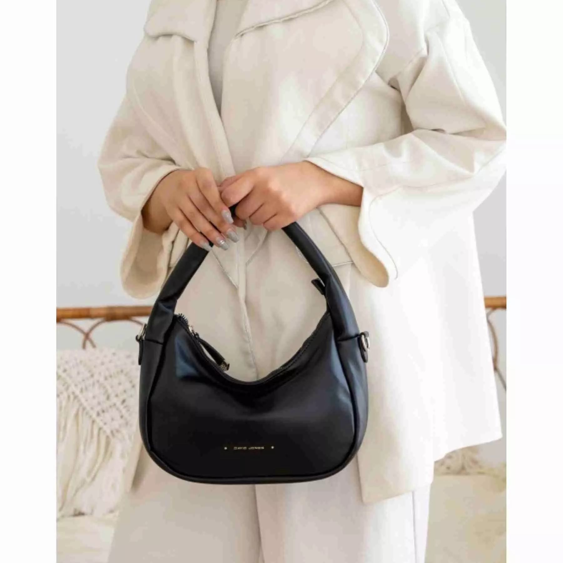 Sac slouchy en cuir – Style hobo, modèle David