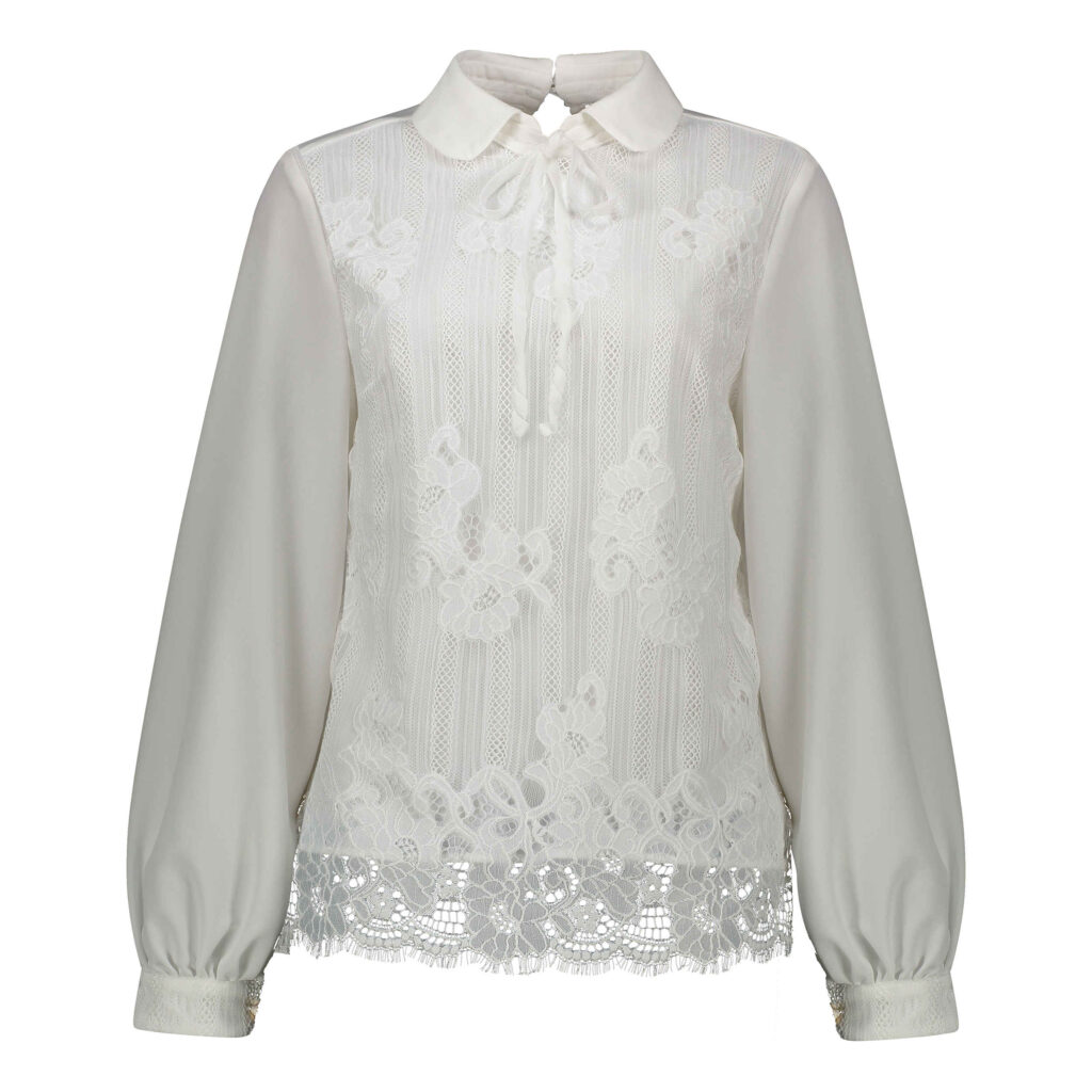 Blouse à manches longues pour femmes modèle Flower