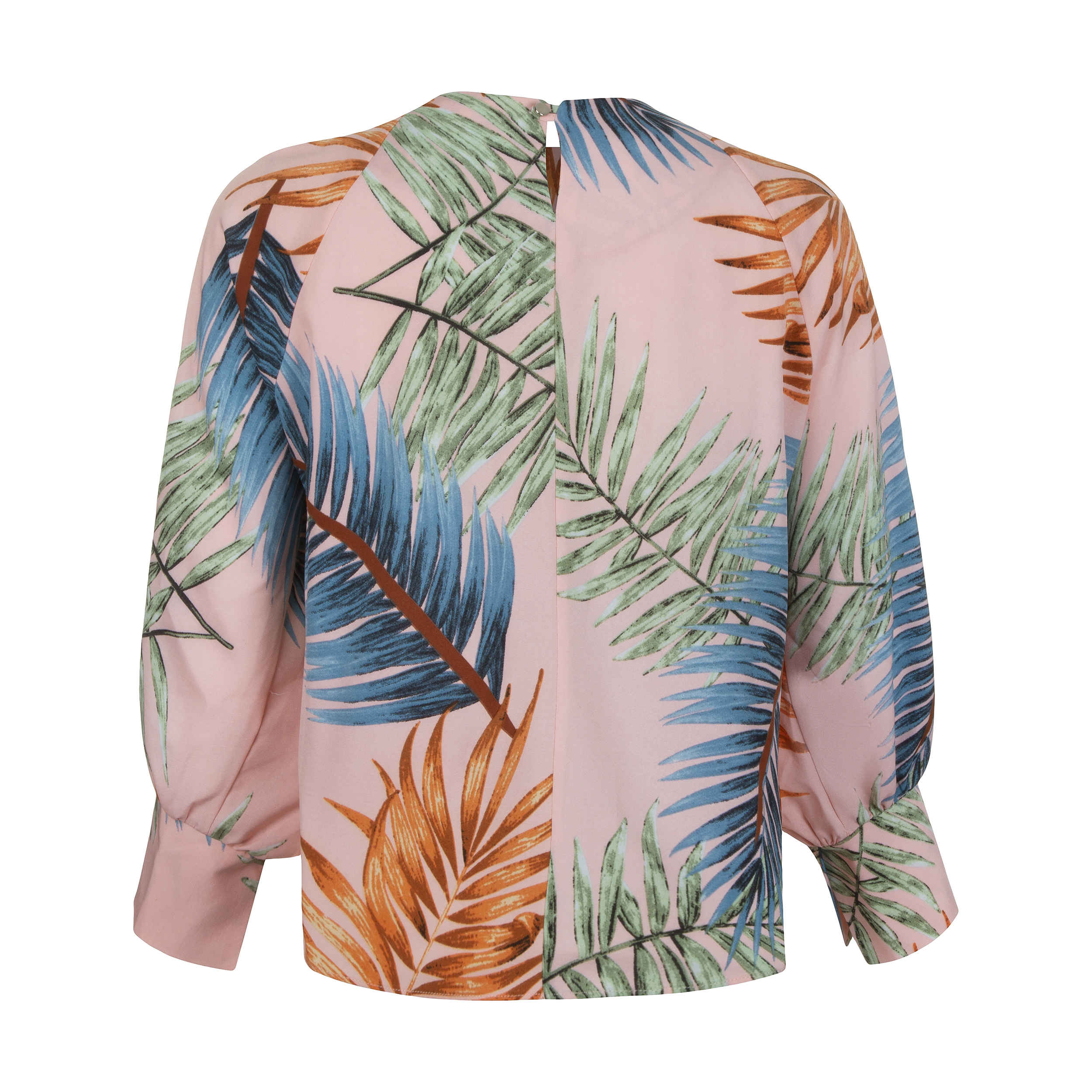 Blouse à manches longues pour femmes avec design Hawaï