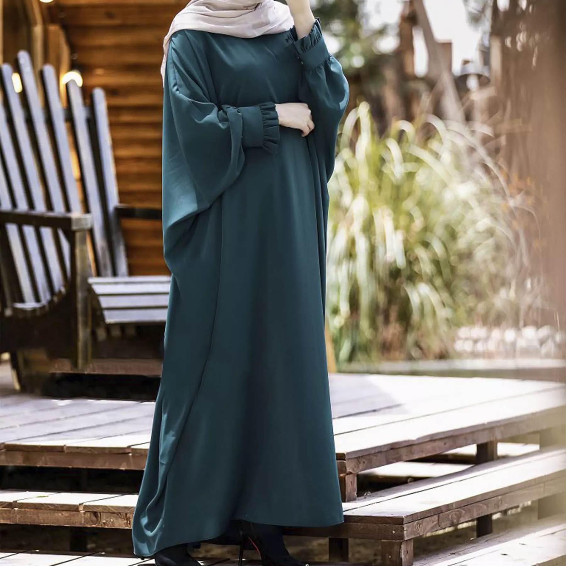 Abaya papillon coupe ample pour femmes musulmanes – Style Ana Hijab