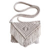 Sac bandoulière en macramé pour femmes tissé à la main, modèle Gandom