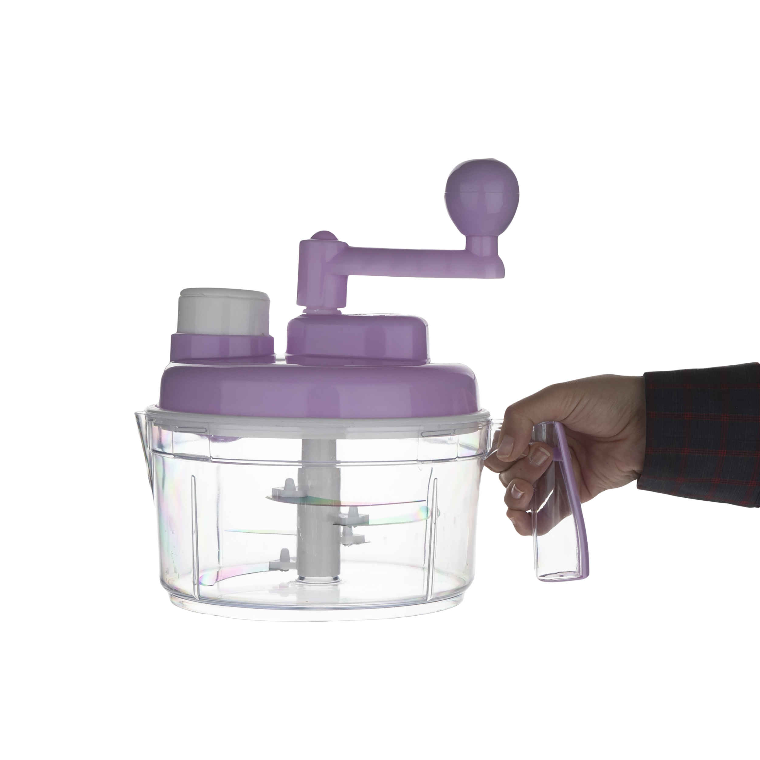 Hachoir et Presse-agrumes Manuel à Légumes avec Poignée en Plastique