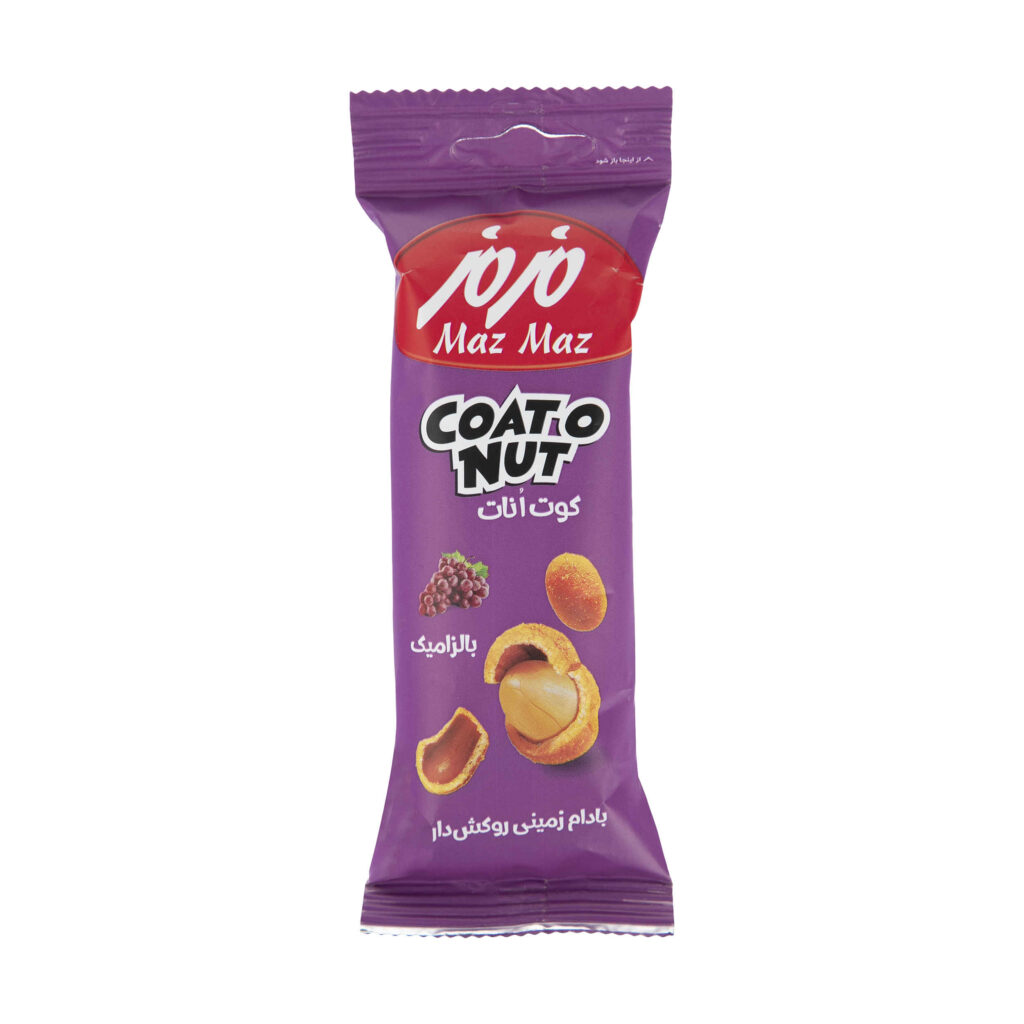 Cacahuètes enrobées au goût balsamique Maz Maz - 35 g (10x)