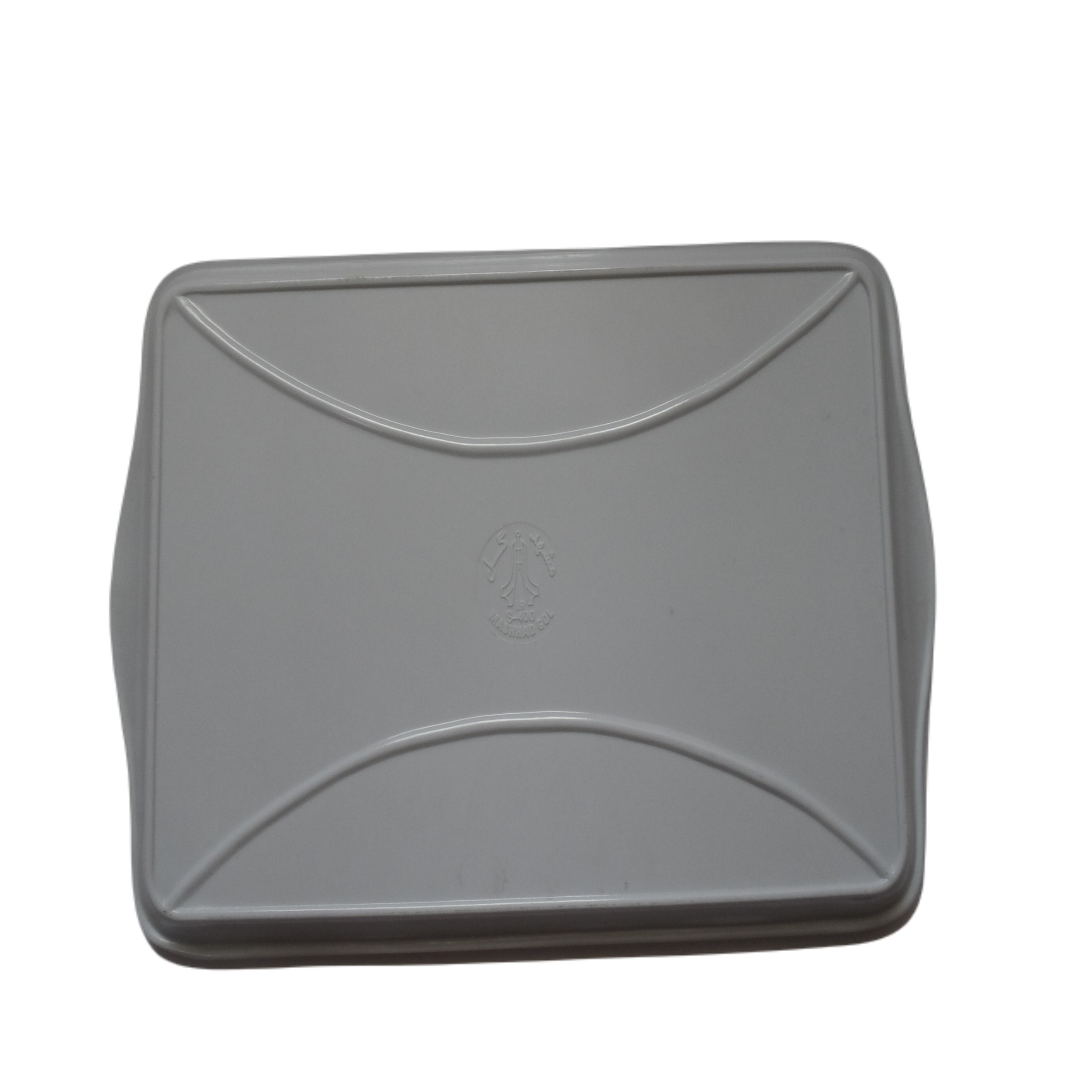 Plateau de service en mélamine durable et léger pour décoration de table, floral