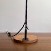 Lampe de bureau en métal réglable fait main – adaptée à la lecture
