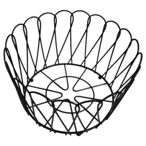 Panier de rangement en fil métallique modèle Tears