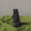 Figurine Moai de l'île de Pâques pour décor à la maison - Sculpture culturelle