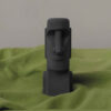 Figurine Moai de l'île de Pâques pour décor à la maison - Sculpture culturelle