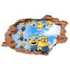 Autocollant mural 3D pour chambre de bébé – Design Minions