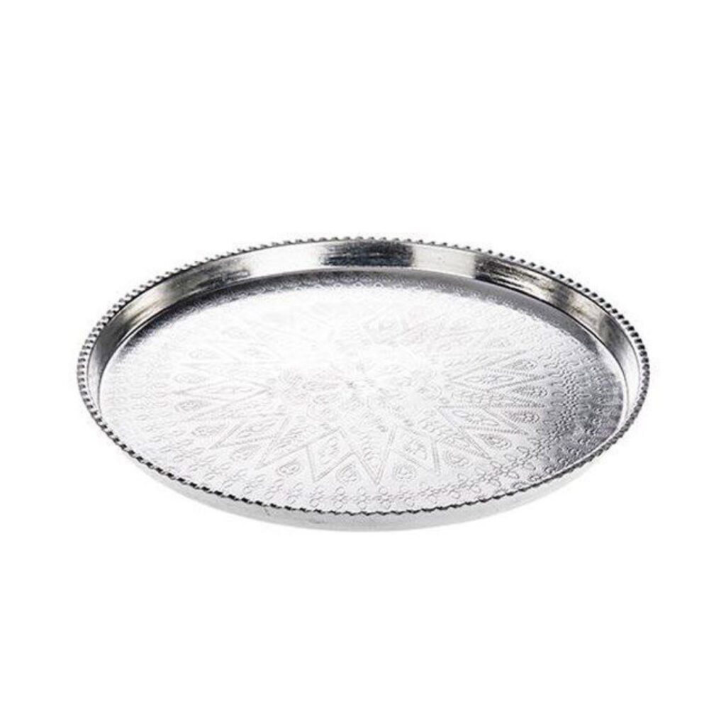 Plat de Service Persan en Cuivre Martelé Modèle Hormized