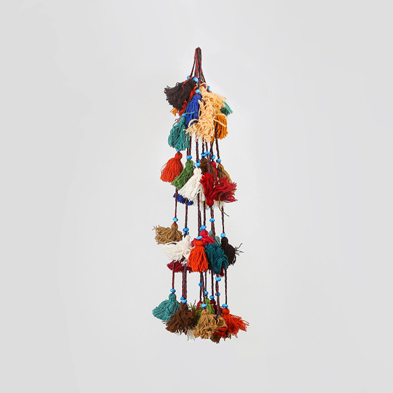 Tenture murale persane à pompons DIY – Artisanale traditionnelle
