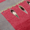 Tapis Gabbeh Persan en laine authentique tissé à la main dans le Fars, motifs d'arbres bordés