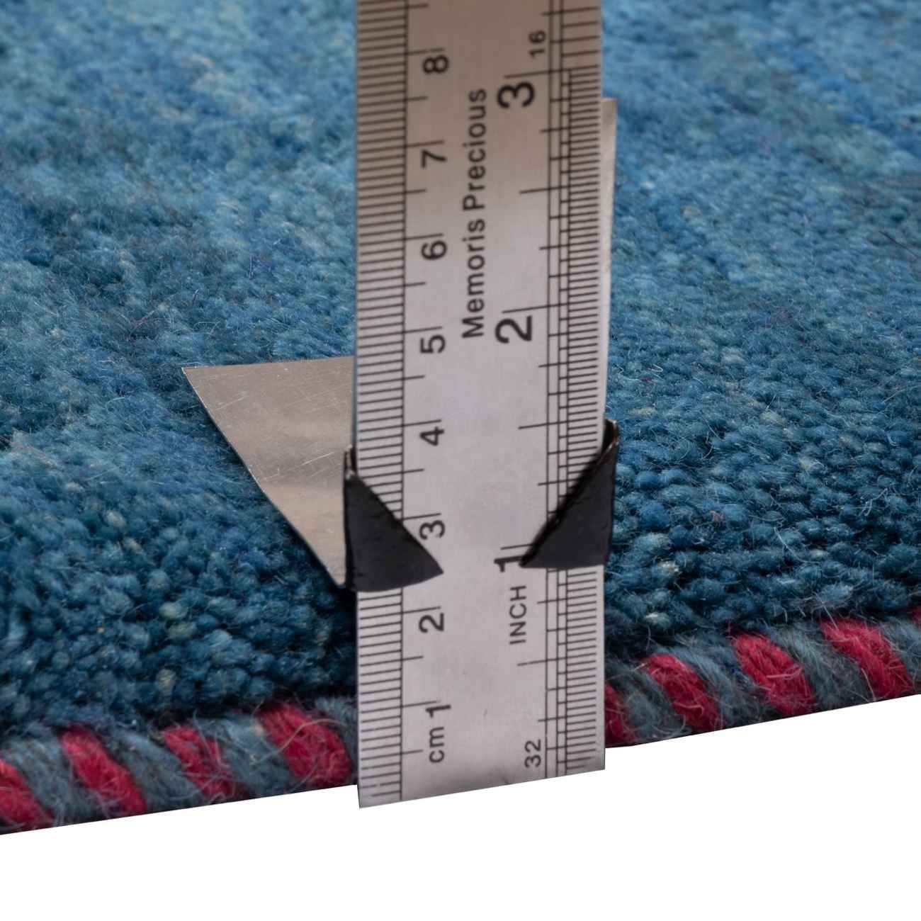 Tapis en laine Gabbeh persan authentique tissé à la main en Chaharmahal & Bakhtiari