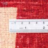 Tapis Gabbeh Persan en laine tissé à la main dans le Fars, floral et bordé