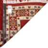 Tapis Gabbeh Persan en laine tissé à la main dans le Fars, floral et bordé