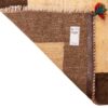Tapis Gabbeh persan en laine tissé à la main en Fars bordé motifs animaliers