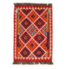 Tapis en laine Kilim persan avec laine tissé à la main en Isfahan Qashqai rouge